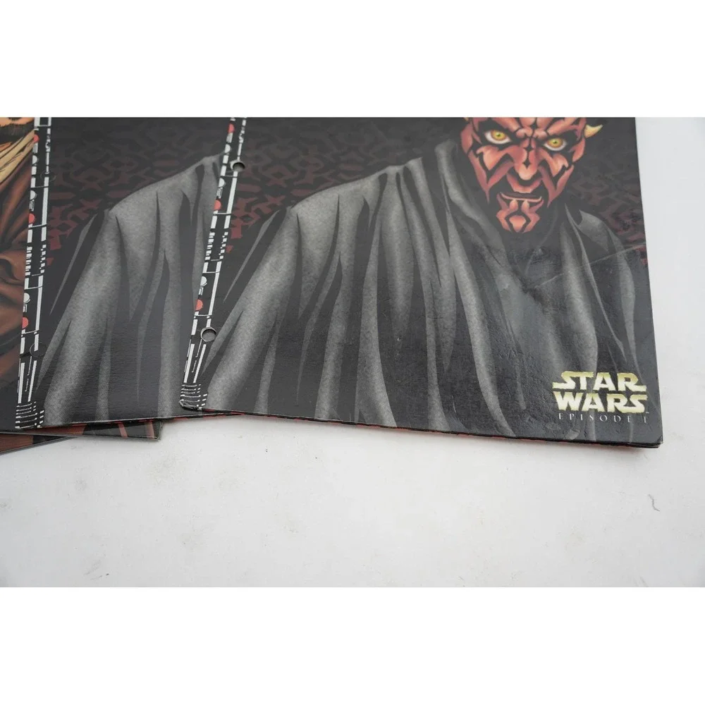 Lot of 6 Star Wars Episode 1 Phantom Menace Darth Maul Qui Gon Obi Wan